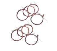 ifundom 8 Sets Colored Acoustic Guitar Strings Steel Wire Folk Guitar String Replacement for Practice and Performance with Enhanced Tone and Visual Appeal