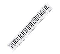 ifundom 88 Key Piano Keyboard Note Chart Double Sided Paper for Children Beginner Practice Teacher Reference High-Strength Coated Box Packaging
