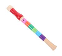 ifundom 8hole Soprano Recorder Wood Descant Flute Instrument for Music Playing Suitable for Childrens Wooden Recorders and Music Classes Random Color