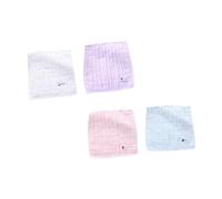 ifundom 8pcs Boys and Girls Saliva Towel Creative Washable Multi-Function High Water Absorption for Face and Hand Towel Use During Mealtime Random Color