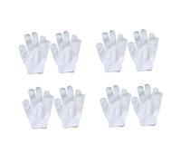 ifundom 8PCS Colorful Child Bath Gloves Set Soft Nylon Five-Finger Shower Mitts for Exfoliating Gentle Scrubbing and Bubble Bath for Boys and Girls Bathing