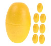 ifundom 8pcs Deep Water Fishing Floats: Markers Dock Oval Ball Swim Buoy Floats for Crabbing Trail - Kayak Anchor Supplies for Boats