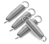 ifundom 8pcs Drum Pedal Spring High Tension Coil Spring Accessories for Bass Drum Foot Pedals Easy to Install and for Jazz and Rock Drumming