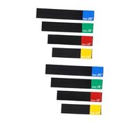 ifundom 8pcs Elastic Belt Dampener Drum Practice Pad Cymbal Mute Pad Drum Kit Accessories