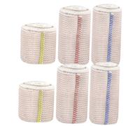 ifundom 8pcs Elastic Wrap Self Adhering Bandage Comfortable Retention Tape for Ankle Wrist Support Injury Prevention During Outdoor Activities