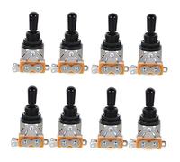 ifundom 8pcs Electric Guitar Toggle Metal Pickup Selector Switch Replacement for Guitar Parts Metal Toggle Classic Style Selector Supplies