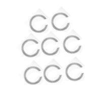ifundom 8pcs Guitar Sound Hole Inlay Stickers Self-adhesive Rosette Decoration for Acoustic and Folk Guitars Abalone Design Easy to Install Enhances Aesthetic Appeal