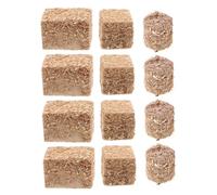 ifundom 8pcs Miniature Haystacks Set for Dollhouse Decoration, Realistic Straw Hay Bundles in Square, Rectangular and Cylinder Shapes, Autumn Farmhouse DIY Accessories for Halloween
