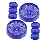 ifundom 8pcs Plastic Pigeon Nesting Bowls Bird Bowls for Cage Breeding Supports Natural Egg Laying for Racing Pigeons Robust Design for Healthy Reproduction