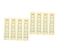 ifundom 8pcs Practical Violin Stickers Transparent Note Scale Decals for Beginners Easy to Apply and Remove Improve Learning Efficiency for Violins