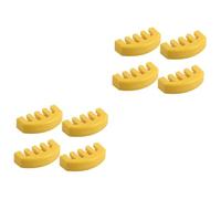 ifundom 8pcs Violin Practice Mute Rubber Violin Silencer Beginner String Instrument Accessory