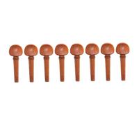 ifundom 8pcs Violin Turning Pegs and End Pin Crafted from Jujube Wooden Axes for Violin Shaft String Buttons and Accessories