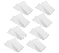 ifundom 8pcs White Captain Armbands Forearm Bands for Football Soccer Team Leaders Unisex Multipurpose Armband for Security School Event Organizers