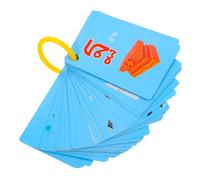 ifundom 90Pcs Thai Language Flash Cards for Portable Alphabet Vocabulary Cards Double-sided Early Learning Educational Memory Exercise Home and School Use