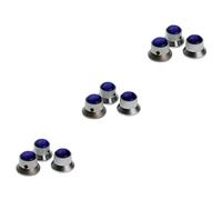 ifundom 9pcs Domed Volume and Tone Control Knobs for Electric Guitar and Bass Plated Finish Easy Installation Replacement for Old Knobs