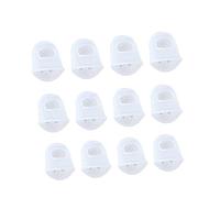 ifundom 9pcs Finger White Silicone Fingertip Protectors for Guitar Ukulele Use as Finger Covers to Protect Fingertips While Playing Guitar