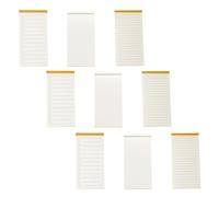 ifundom 9pcs Tear-off Planner Notepads Set with Blank, Lined Daily Plan Sheets, Portable 150-sheet to Do List Notebooks for Students and Office Organization