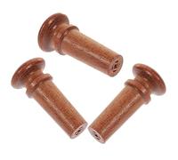 ifundom 9pcs Wood Violin Tailpiece Replacement for Violin Tail Endpin Chinrest Pegs and Tuning Pegs
