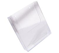 ifundom A4 Wall Mounted Brochure Holder Paper Display Stand Office File Organizer Document and Pamphlet Holder for Wall Single Slot