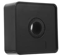 ifundom Acrylic Logo for Interview Microphone Mic Logo Stand in Acrylic Material for Microphone Pop Filter Setup Mic Station Accessory