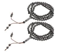 ifundom Acrylic Tasbih Prayer Beads with Elegant Middle Eastern Design 2 Pack 99 Bead Traditional Aesthetic, Eid Present for Focused Meditation and Daily Worship for Men and Women