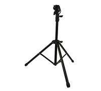ifundom Adjustable Black Metal Dumb Snare Drum Stand Durable Practice Shelf for Drummers Compatible with Steel Tom Drum and Drumsticks