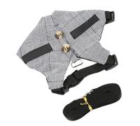 ifundom Adjustable Small Pet Bunny Harness Set with Breathable Soft Material Evenly Distributes Pulling Pressure to Protect Trachea Comfortable for Rabbits and Small Animals