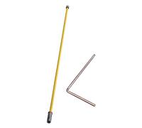 ifundom Adjustment Truss Rod for Guitar Double Course Design with Wrench Yellow Lightweight for Easy Adjustment Repairs for Guitar Makers and Musicians