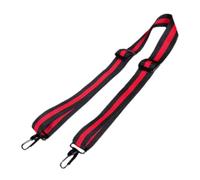ifundom African Drum Strap Adjustable Shoulder Belt for Snare Drum Cotton Striped Material Metal Hook for Musical Instrument Accessory and Drumming Practice