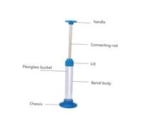 ifundom Air Compression Igniter Physical Experiment Equipment for Mechanical to Heat Energy Conversion Demonstration Tool for Igniting Fire Physics Classrooms
