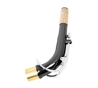 ifundom Alto Saxophone Bend Neck Mouthpiece Replacement for Comfortable Playing Position Brass Design Easy Assembly for Home Use and Professional Musicians