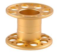 ifundom Aluminum Alloy Diving Finger Spool Reel with Snap Clip Smooth Edges Guide Line Spool for Snorkeling and Freediving Underwater Rope Reel Accessory for Diving Enthusiasts