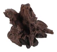 ifundom Aquarium Sinkable Driftwood Resin Tree Trunk Decor, Large Driftwood Cave Ornament for Fish Tank, Artificial Aquarium Décor for Aquascaping and Aquatic Pets Habitat