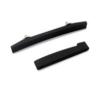 ifundom Archtop Jazz Guitar Bridge Saddle for Acoustic Guitar Made of Ebony Suitable for Replacement Installation