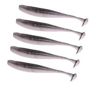 ifundom Artificial Fishing Lures Lightweight 5pcs Soft Plastic Baits 13cm 9g Reusable Trout Fishing Lures with Anti-light Pieces Convenient to Carry and Store for Rivers and Streams