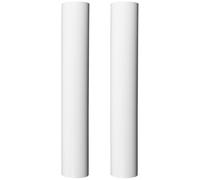 ifundom Artwork Tube 2Pcs Plastic Round Mailing Tubes 4.5Inch X 24Inch for Paper Storage Students Artists