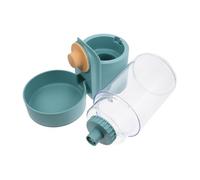 ifundom Automatic Cat Dog Water Feeder Hanging Water Dispenser for Small Medium Pets Lightweight Plastic Container Easy Cage Mounted