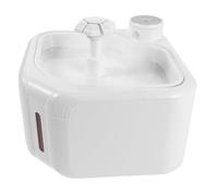 ifundom Automatic Cat Water Fountain 1.5l White Abs Modern Stylish Design with Advanced Filtration System and Automatic Sensing Freshness for Indoor Countertop Use