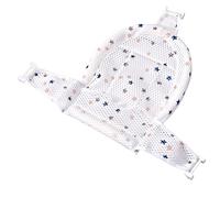 ifundom Baby Bath Seat and Bathtub Mesh Support for Newborns and Infants Adjustable T-Shaped Baby Shower Net White Breathable Bathing Support Net