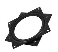 ifundom Bearing Turntable for Kitchen Storage Rack and Craft Table Square Zinc Alloy with 360 Degree Swivel Mechanism, Rotating Plate Improves Efficiency and Smooth