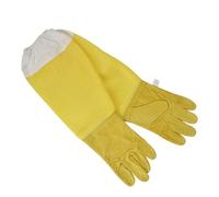 ifundom Beekeeping Sheepskin Gloves Protective Hand Gloves for Beekeepers Practical Bee Accessory for Keeping Tasks