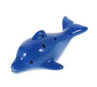 ifundom Beginner Dolphin Ocarina Ceramic Instrument Practice Toy for Boys and Girls Sea Animal Toys