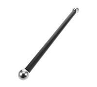 ifundom Black Steel Lamp Post Cross Arm Ladder Rest with Removable Threaded Knobs for Outdoor Lamp Post Accessories Easy to Mount Construction for Residential and Commercial Use