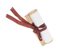 ifundom Blank Chinese Calligraphy Practice Paper Scroll with Wooden Rods, Resistant to Tearing and Fading, Made of Rice Xuan Paper, for Writing, Drawing, Wedding Vows and Special