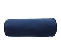 ifundom Bolster Cushion Pillow Cover in Luxurious Lint Material with Hidden Zipper, Providing Optimal Neck Support and Stylish Simplicity in Solid Blue, for Bedroom or Couch Arm