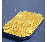 ifundom Bottle Drying Rack with Drip Tray Pp Material No Scratch Design Portable Drying Rack for Bottles and Mugs Suitable for Home and Hotel Use