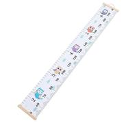 ifundom Boys and Girls Growth Height Chart Removable Wall Ruler Cartoon Animals for Boy Girl Easy to Hang and Fading Resistant for Measuring Height Adulthood