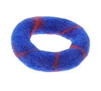 ifundom Buddhist Sound Bowl Mat Blue Comfortable Meditation Cushion for Singing Bowl Practice Merino Wool