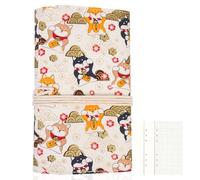 ifundom Budget Sheet Money Saving Binder Japanese-Style Cartoon Notepad Suitable for Office Supplies and Cash Flow Recording