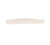 ifundom Buffalo Bone 75mm Guitar Bridge Saddle for Acoustic Guitar Replacement Dj34 Bridge Saddle Ivory Color
